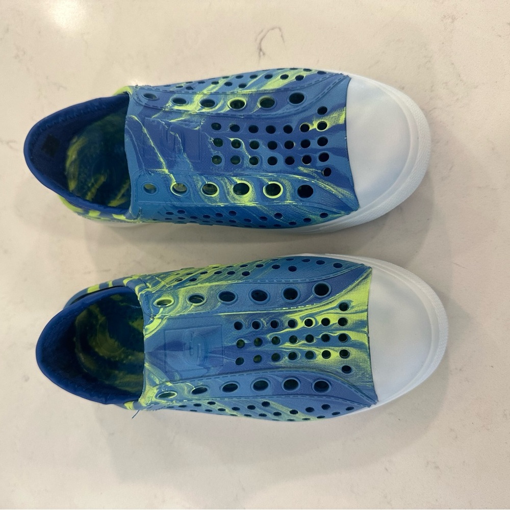 Skechers Boy's Foamies Guzman Flash Marblized Slip-On